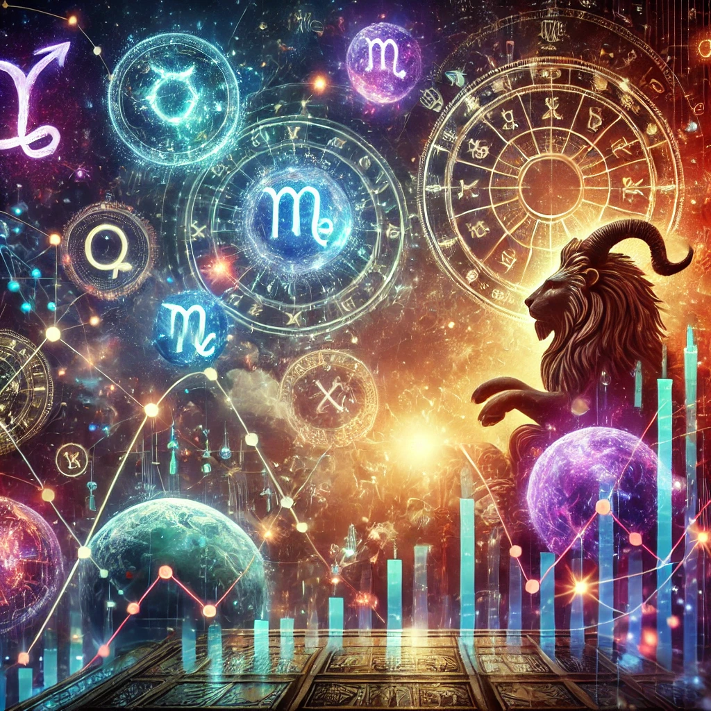 Financial Astrology & Market Trends: Using Astrology for Crypto, Stocks, and the Economy